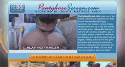 Desktop Screenshot of pantyhosescreen.com